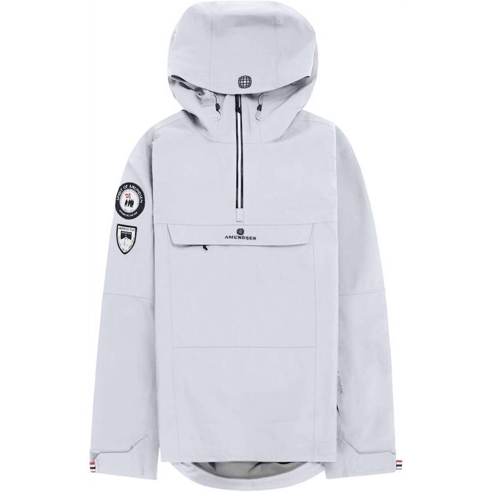 NEW AMUNDSEN women's peak anorak jacket in white